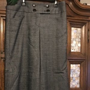 Wide leg dress pant